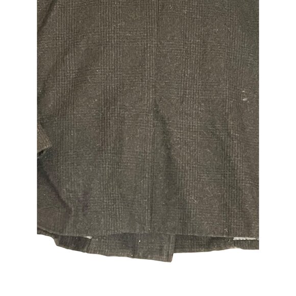 Pronto Uomo Double-Breasted Wool-Blend Peacoat 5XL Charcoal Goth - Picture 6 of 16